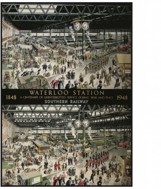 Gibsons Gibsons Waterloo Station 1000 Piece Jigsaw Puzzle G604
