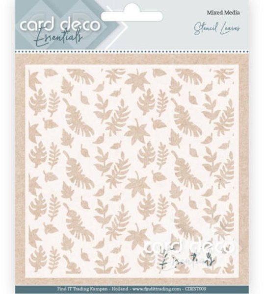 Card Deco Card Deco Essentials - Stencil Leaves