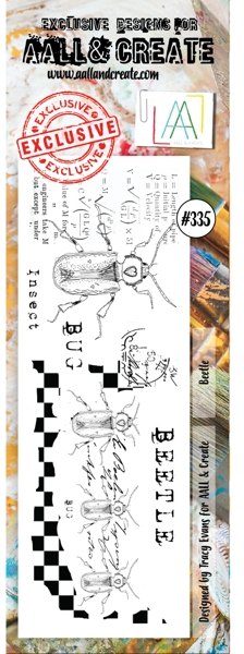 Aall & Create Aall & Create Border Stamps #335 - Beetle