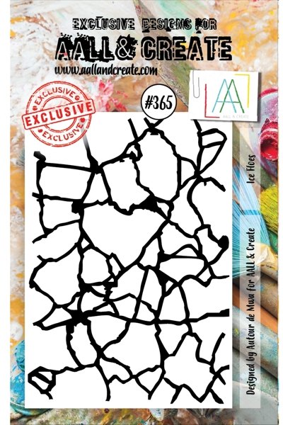Aall & Create Aall & Create A7 Stamp #365 - Ice Floes