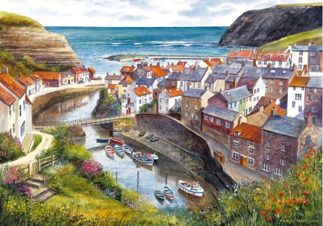 Gibsons Gibsons Staithes 1000 Piece Jigsaw Puzzle G713