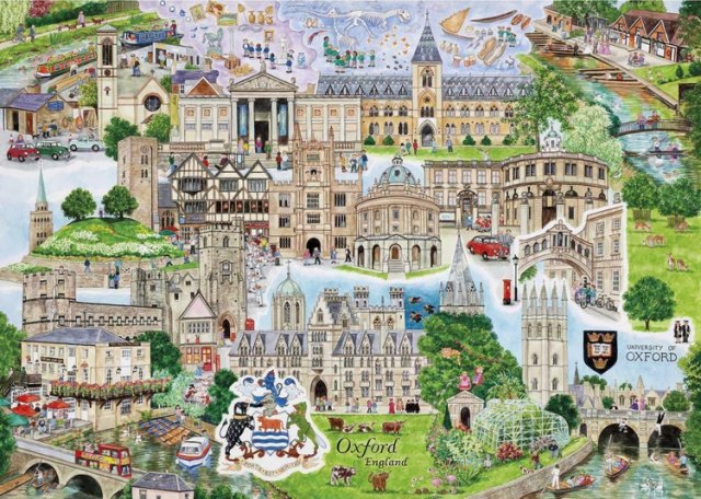 Gibsons Gibsons Oxford 1000 Piece Jigsaw Puzzle G6292