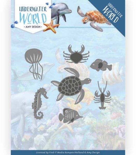 Amy Design Amy Design - Underwater World - Ocean Animals Die