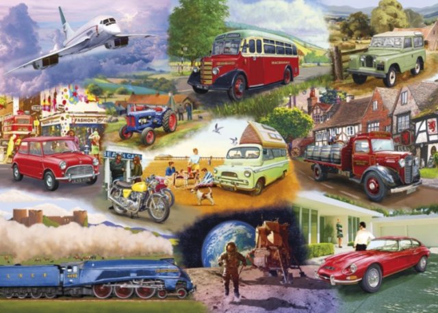Gibsons Gibsons Iconic Engines 1000 Piece Jigsaw Puzzle G6293