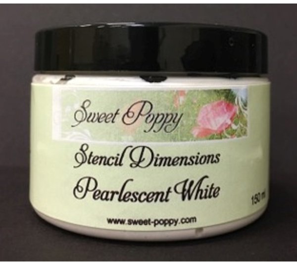 Sweet Poppy Stencils Sweet Poppy Dimensions: Pearlescent White - £5 off any 3