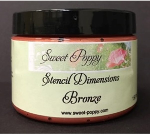 Sweet Poppy Stencils Sweet Poppy Dimensions: Bronze - £5 off any 3