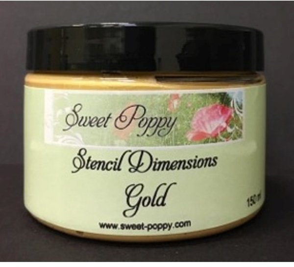 Sweet Poppy Stencils Sweet Poppy Dimensions: Gold - £5 off any 3