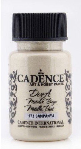 Cadence Cadence Dora Metallic Paint – 172 Champagne – 4 FOR £15.99