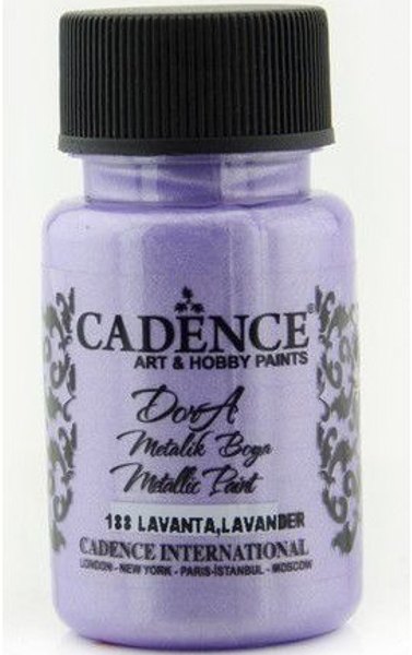 Cadence Cadence Dora Metallic Paint – 188 Lavender – 4 FOR £15.99