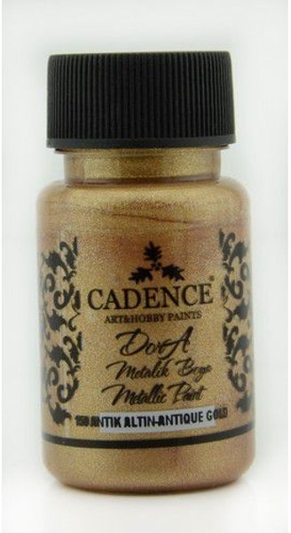 Cadence Cadence Dora Metallic Paint – 150 Antique Gold – 4 FOR £15.99