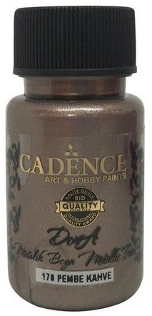Cadence Cadence Dora Metallic Paint – 170 Pink Brown – 4 FOR £15.99