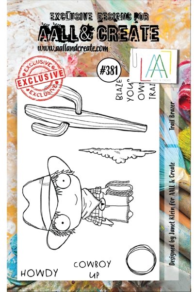 Aall & Create Aall & Create A7 Stamp #381 - Trail Brazer