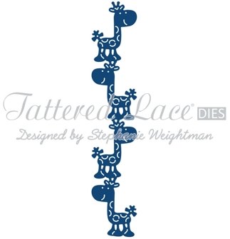 Tattered Lace Tattered Lace Giraffe Border Cutting Die Set D836