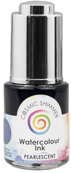 Creative Expressions Cosmic Shimmer Pearlescent Watercolour Ink Stormy Sky 20ml - 4 for £14.99