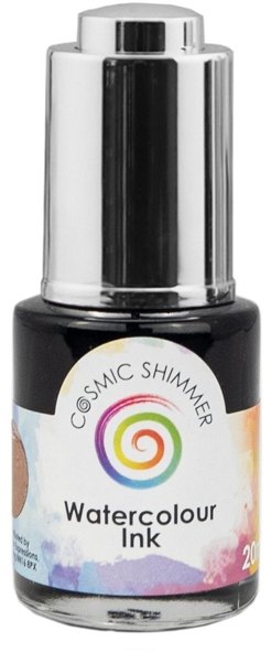Creative Expressions Cosmic Shimmer Watercolour Ink Hazelnut 20ml - 4 for £14.99