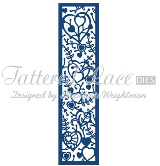 Tattered Lace Tattered Lace Hearts and Leaves Panel Cutting Die