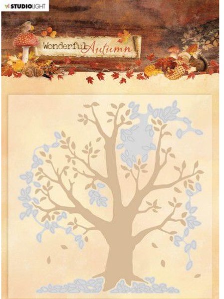 Studio Light Studio Light Embossing Folder With Die Cut Wonderful Autumn EMBWA05