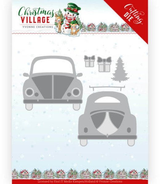 Yvonne Creations Yvonne Creations - Christmas Village - Christmas Car Dies