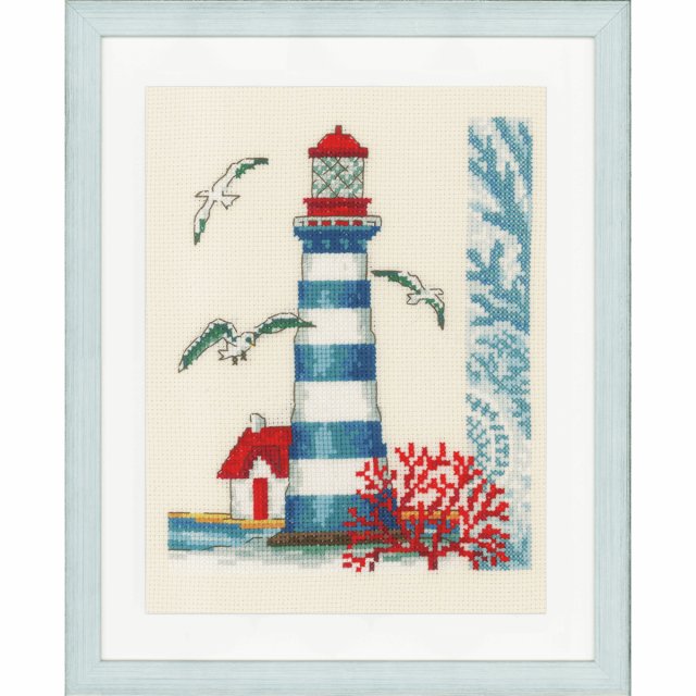Vervaco Vervaco Lighthouse Counted Cross Stitch Kit PN-01733175