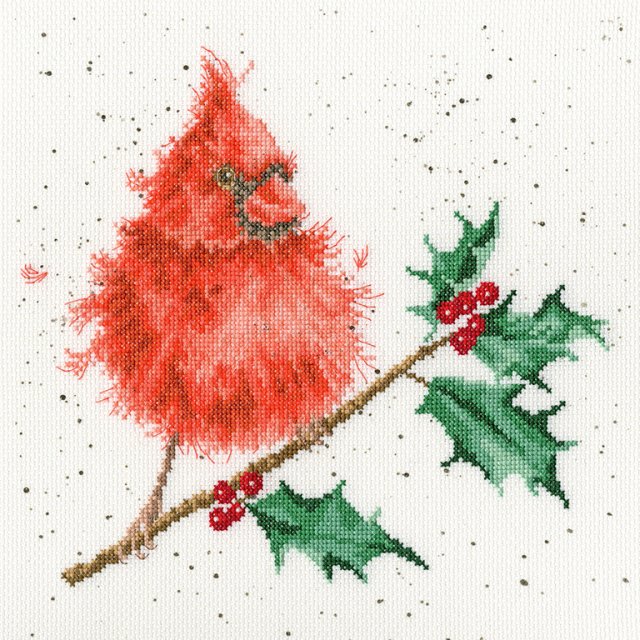 Bothy Threads Bothy Threads Hannah Dale Festive Feathers Counted Cross Stitch Kit XHD67