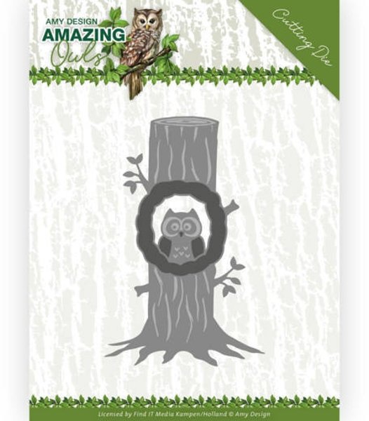 Amy Design Amy Design - Amazing Owls - Owl in Tree Die