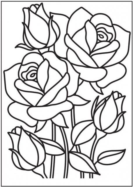 Darice Darice Embossing Folder - Mosaic Rose 4.25 x 5.75