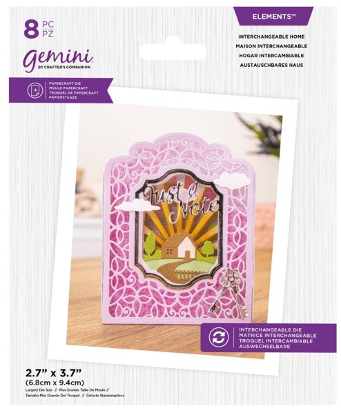 Crafter's Companion Gemini - Elements - Interchangeable Home Die