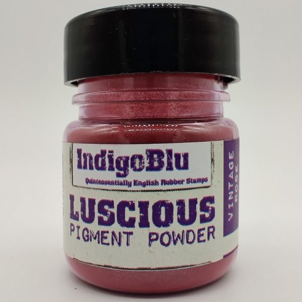 IndigoBlu IndigoBlu Luscious Pigment Powder- Vintage Rose (25ml) 4 for £18.99