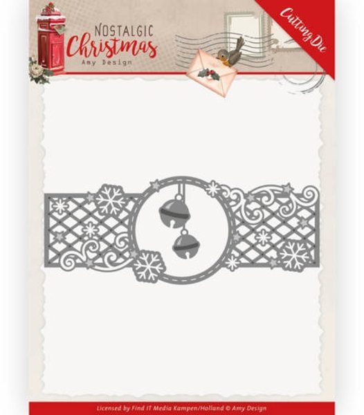 Amy Design Amy Design - Nostalgic Christmas - Christmas Bells Border Die