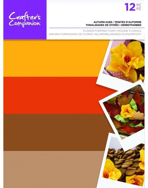 Crafter's Companion Crafters Companion Flower Forming Foam - Autumn Hues