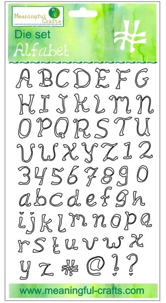 Amy Design Meaningful Crafts Alphabet Die Set