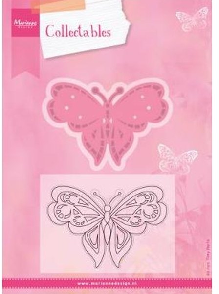Marianne Design Marianne Design Cutting Dies & Clear Stamps - Tiny's Butterfly 2 COL1318