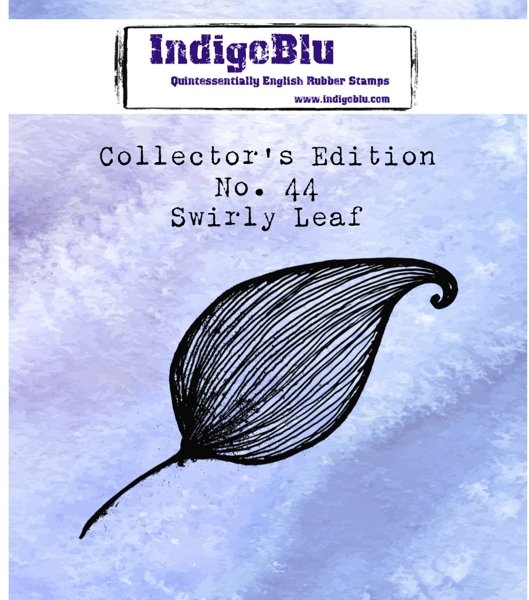 IndigoBlu IndigoBlu Collectors Edition - Number 44 - Swirly Leaf