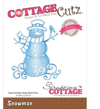 Cottage Cutz Cottage Cutz Snowman Cutting Die