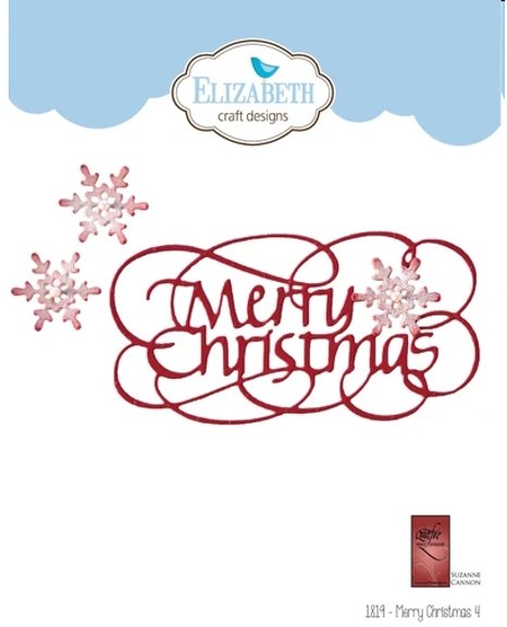 Elizabeth Craft Designs Elizabeth Craft Designs - Merry Christmas 4 Die 1819