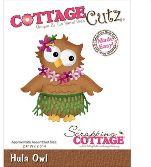 Cottage Cutz Cottage Cutz Hula Owl Cutting Die