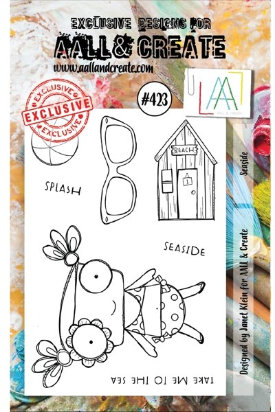 Aall & Create AALL and Create A7 Stamp Set #423 - Seaside