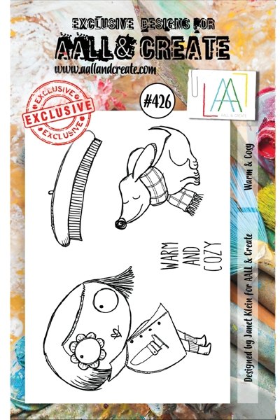 Aall & Create AALL and Create A7 Stamp Set #426 - Warm & Cozy