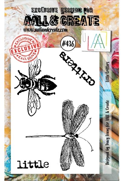 Aall & Create Aall & Create A7 Stamp #436 - Little Critters