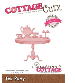 Cottage Cutz Cottage Cutz Tea Party Cutting Die