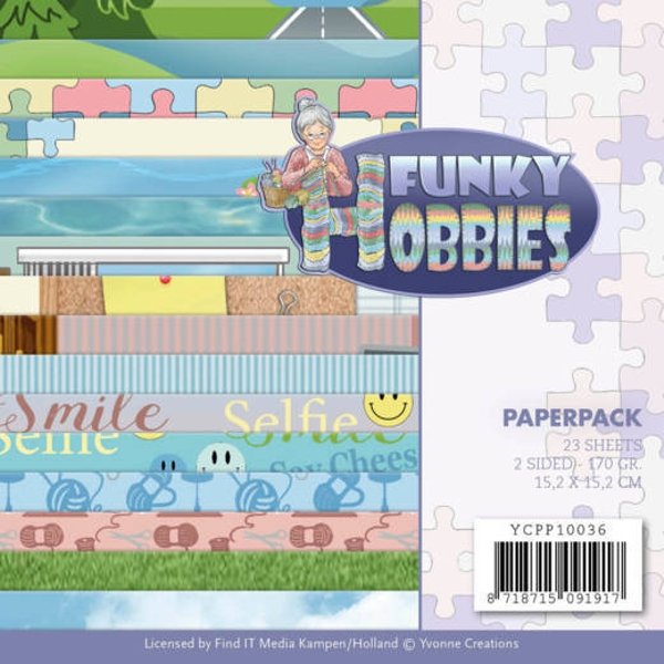 Yvonne Creations Yvonne Creations - Funky Hobbies Paper Pack