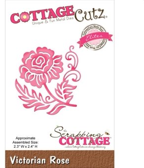 Cottage Cutz Cottage Cutz Victorian Rose Cutting Die