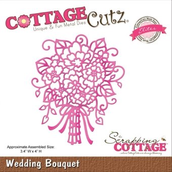 Cottage Cutz Cottage Cutz Wedding Bouquet Die