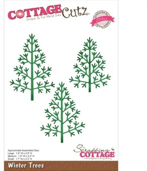 Cottage Cutz Cottage Cutz Winter Trees Cutting Die