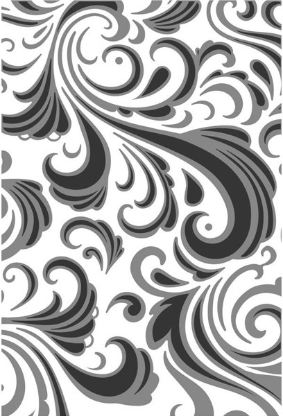 Sizzix Sizzix Texture Fades Embossing Folder - Swirls by Tim Holtz