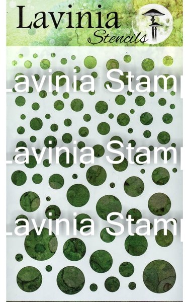 Lavinia Stamps Lavinia Stencils - White Orbs ST018