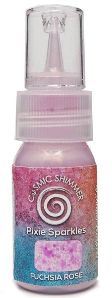 Creative Expressions Cosmic Shimmer Jamie Rodgers Pixie Sparkles Fuchsia Rose 30ml 4 For £14.70