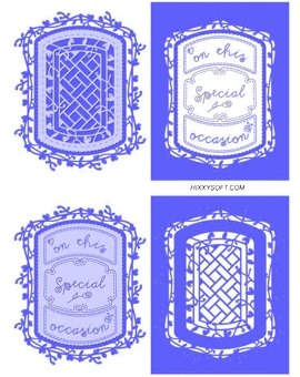 Tonic Studios Tonic Studios Chalkboard Special Occasion Die and Stamp Set