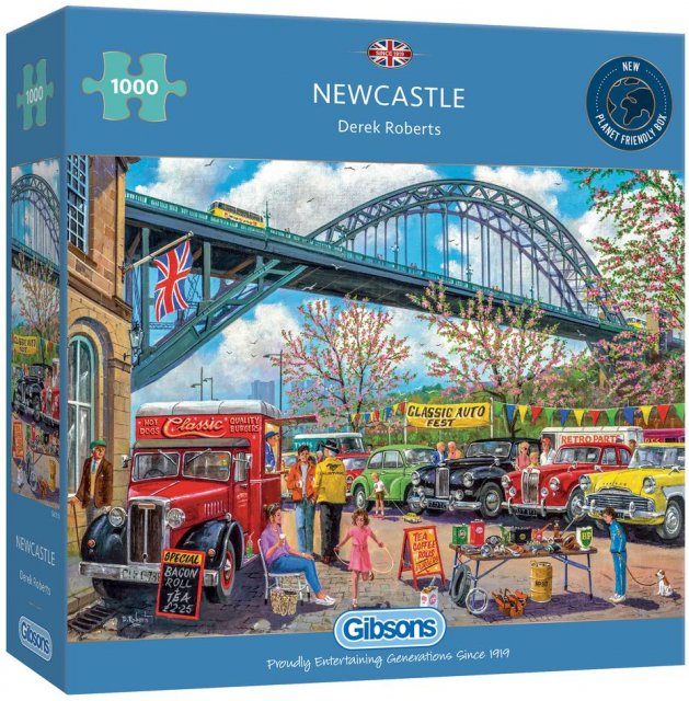 Gibsons Gibsons Newcastle 1000 Piece jigsaw Puzzle New G6313