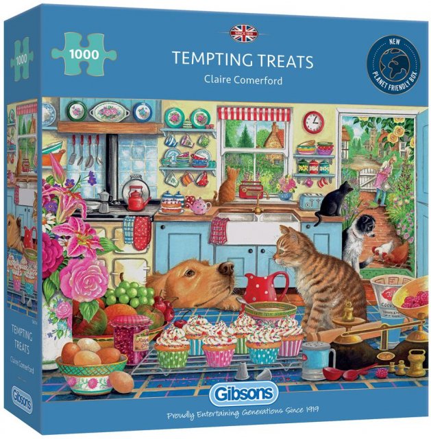 Gibsons Gibsons Tempting Treats 1000 Piece jigsaw Puzzle New G6314